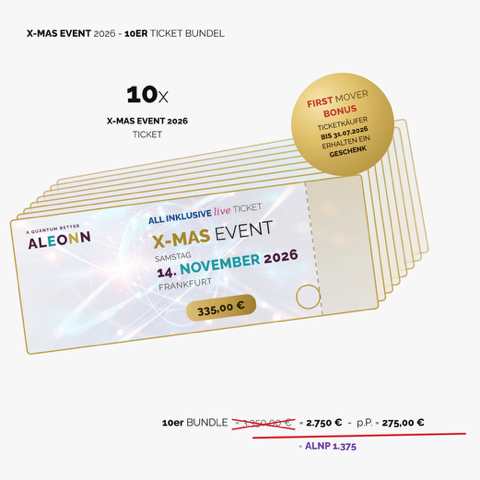 Ticket X-Mas Event 10er Bundle