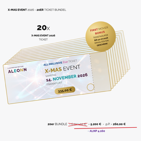 Ticket X-Mas Event 20er Bundle