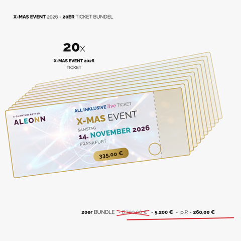 Ticket X-Mas Event 20er Bundle