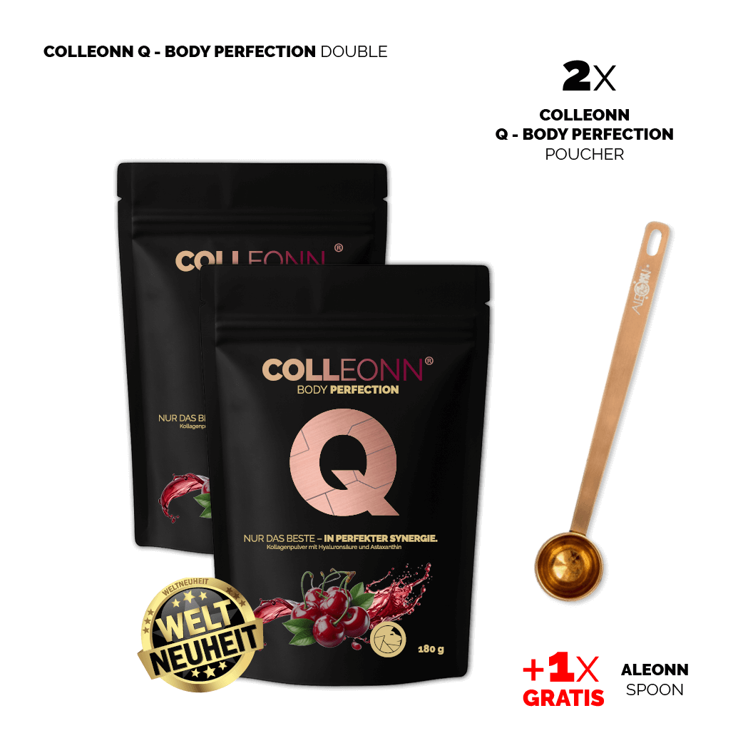COLLEONN-Q® BODY PERFECTION DOUBLE plus Gratis ALEONN-SPOON